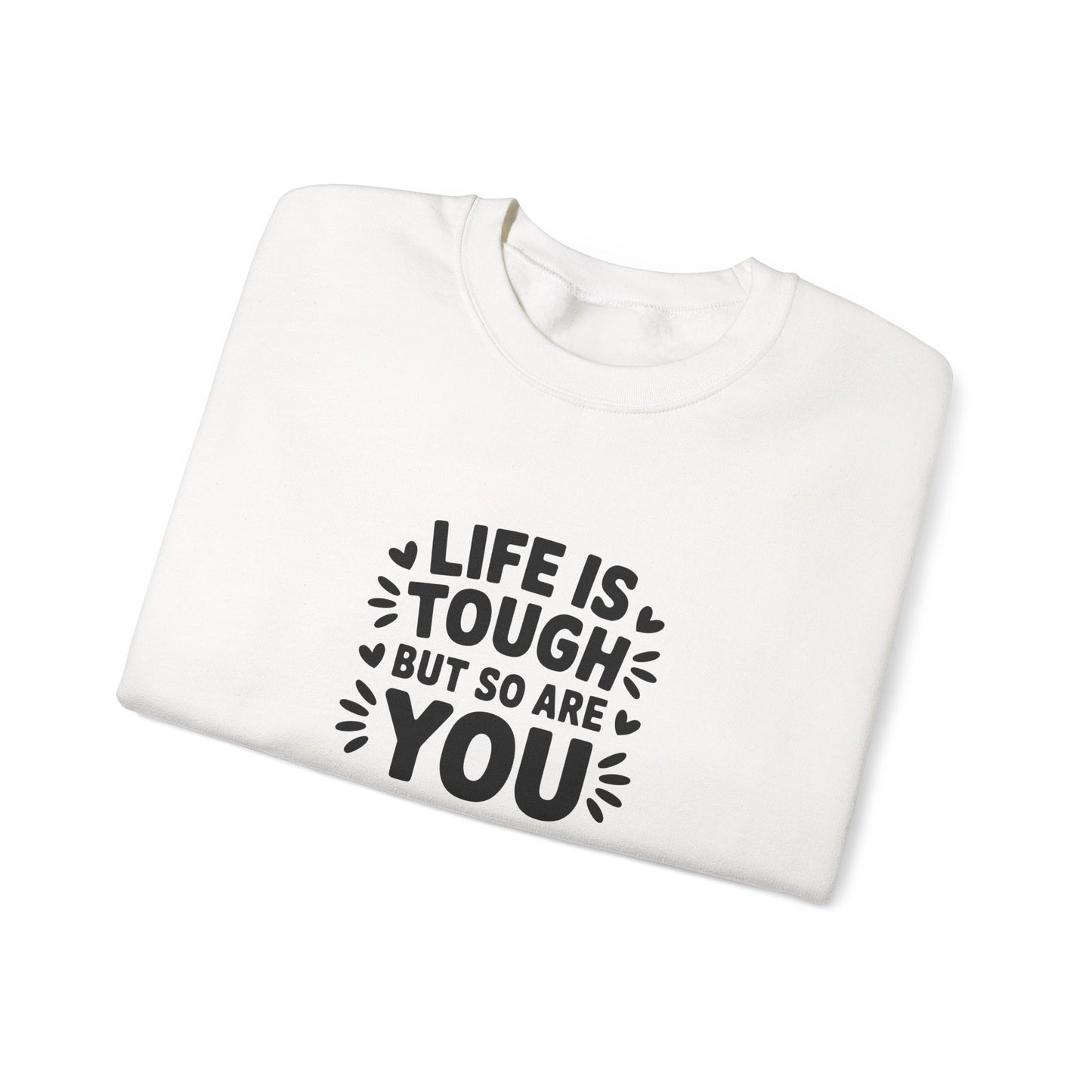 Copy of Unisex Heavy Blend™ Crewneck Sweatshirt-Life is tough, but so are you