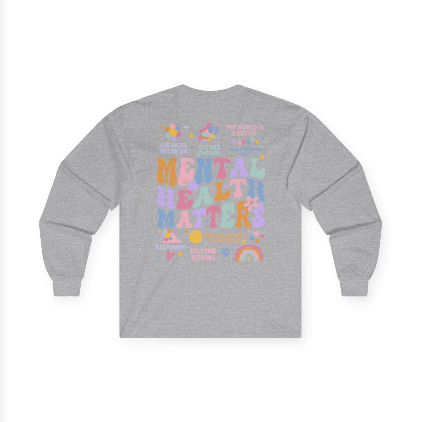 Unisex Ultra Cotton Long Sleeve Tee-End the Stigma