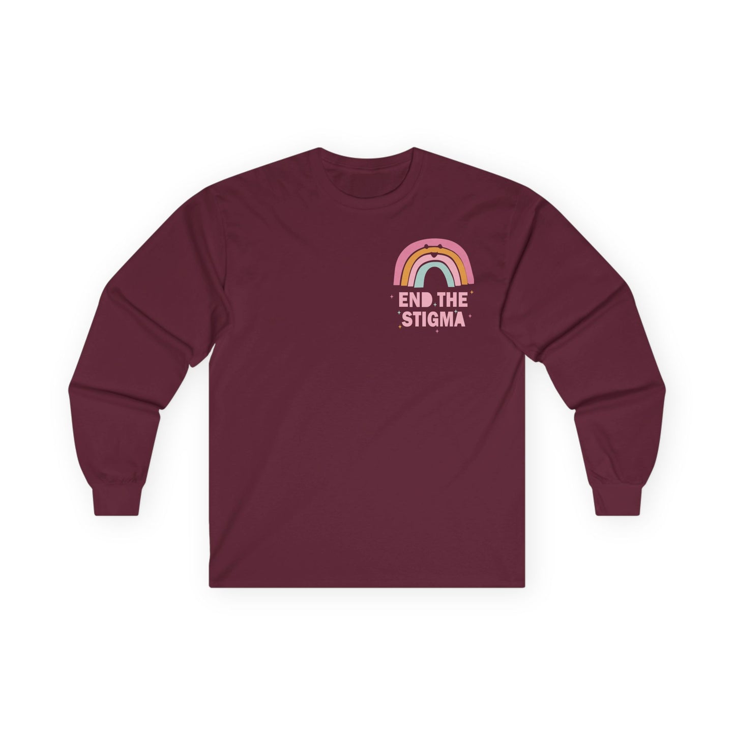 Unisex Ultra Cotton Long Sleeve Tee-End the Stigma