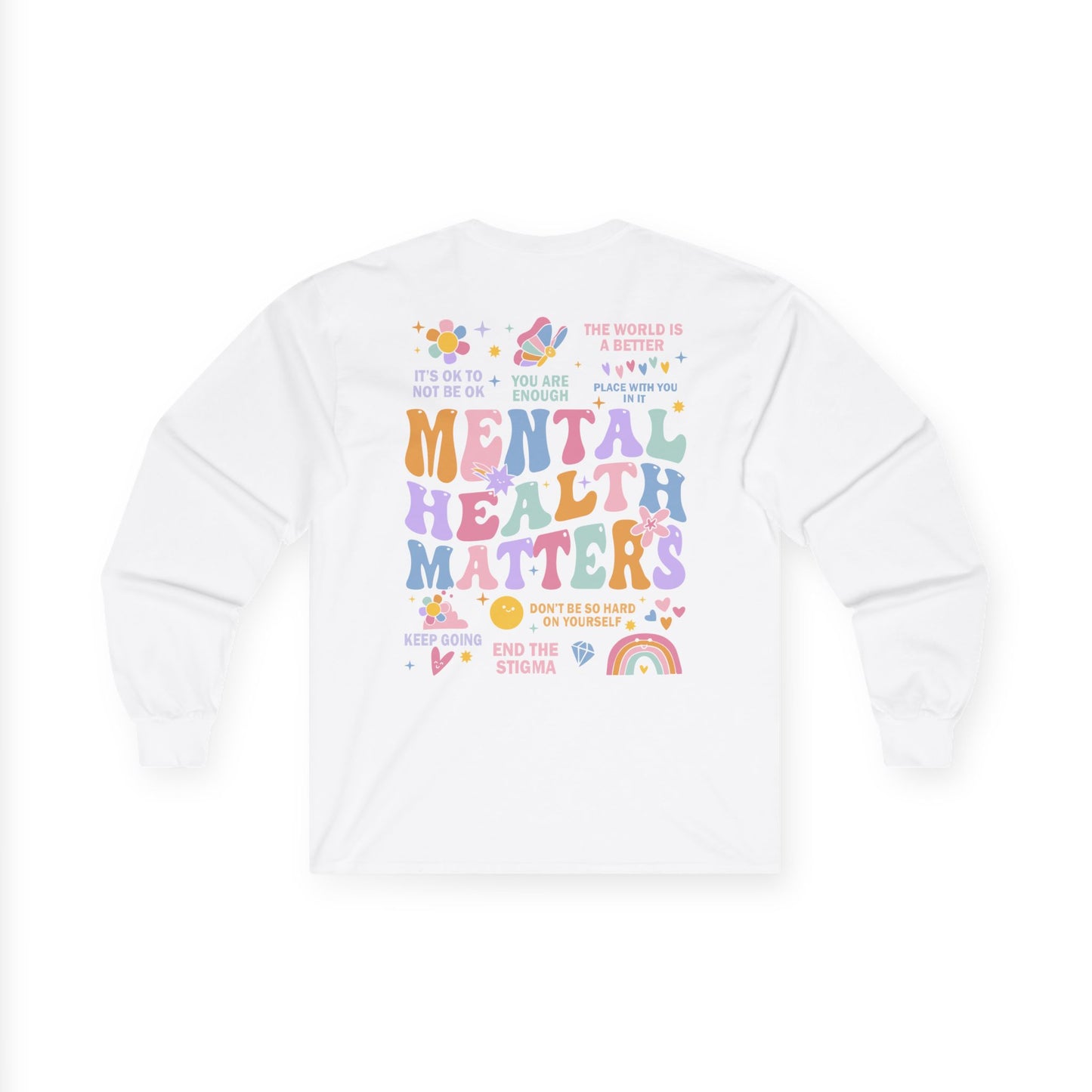 Unisex Ultra Cotton Long Sleeve Tee-End the Stigma