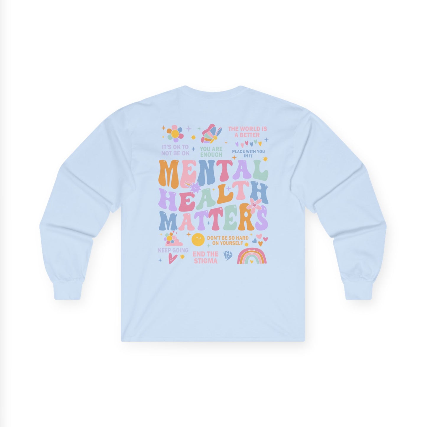 Unisex Ultra Cotton Long Sleeve Tee-End the Stigma