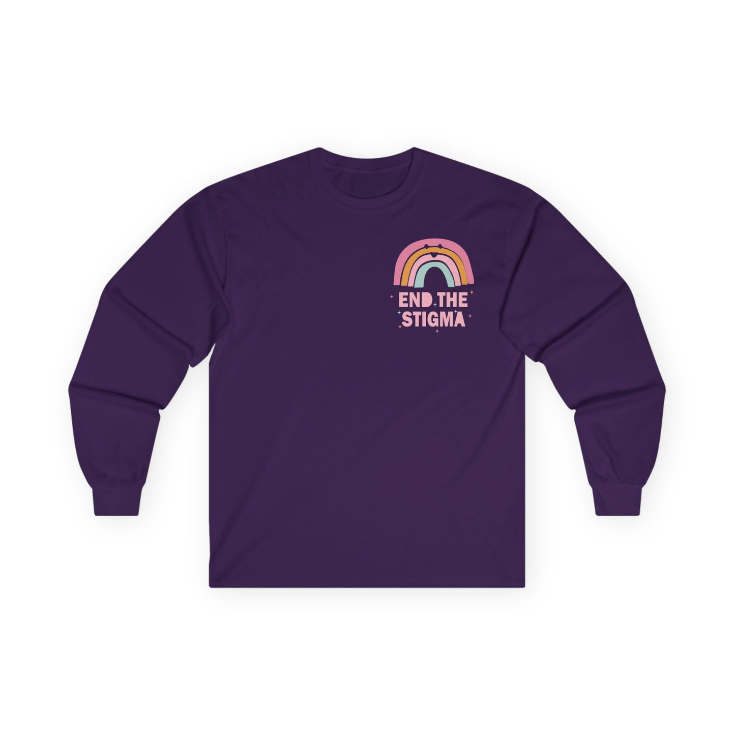 Unisex Ultra Cotton Long Sleeve Tee-End the Stigma