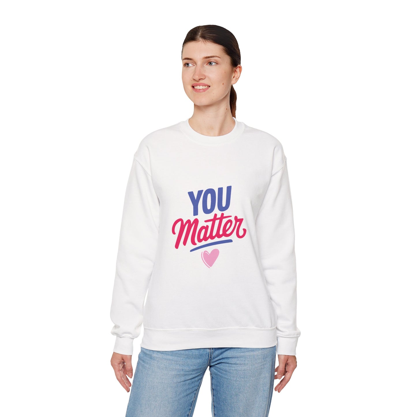 Unisex Heavy Blend™ Crewneck Sweatshirt-You Matter