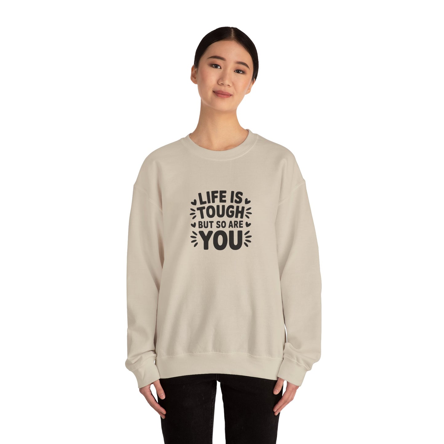 Copy of Unisex Heavy Blend™ Crewneck Sweatshirt-Life is tough, but so are you