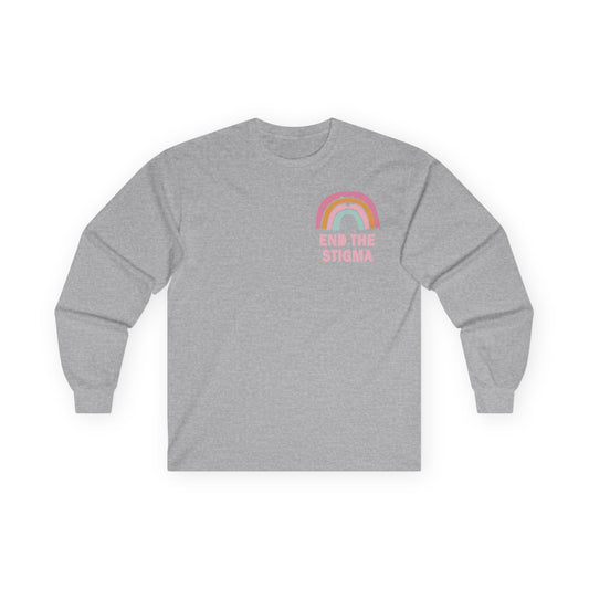 Unisex Ultra Cotton Long Sleeve Tee-End the Stigma
