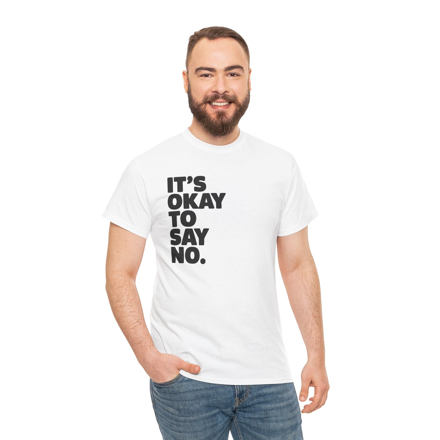 Unisex Graphic Tee - It's Ok To Say No