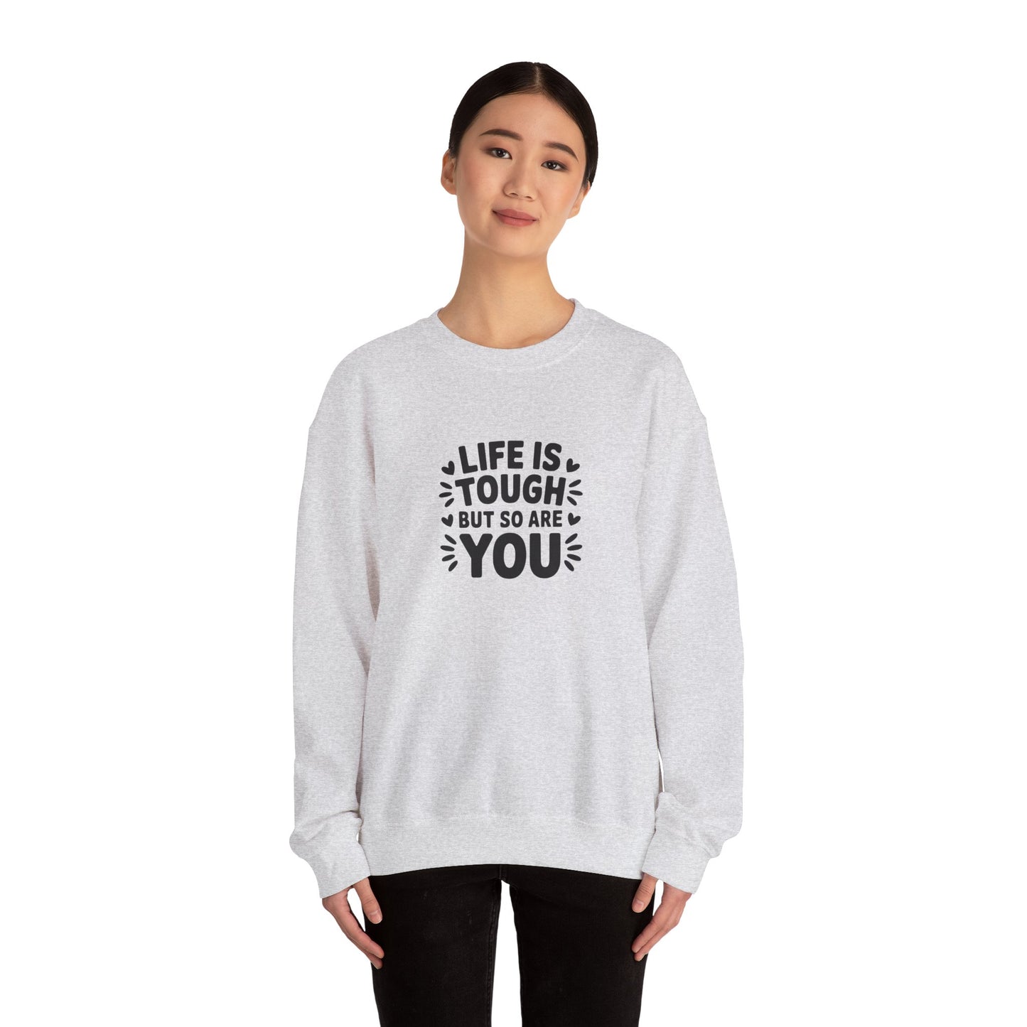 Copy of Unisex Heavy Blend™ Crewneck Sweatshirt-Life is tough, but so are you