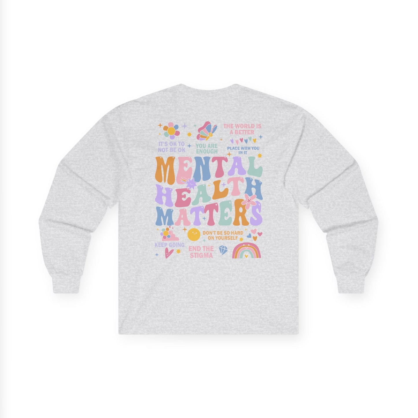 Unisex Ultra Cotton Long Sleeve Tee-End the Stigma