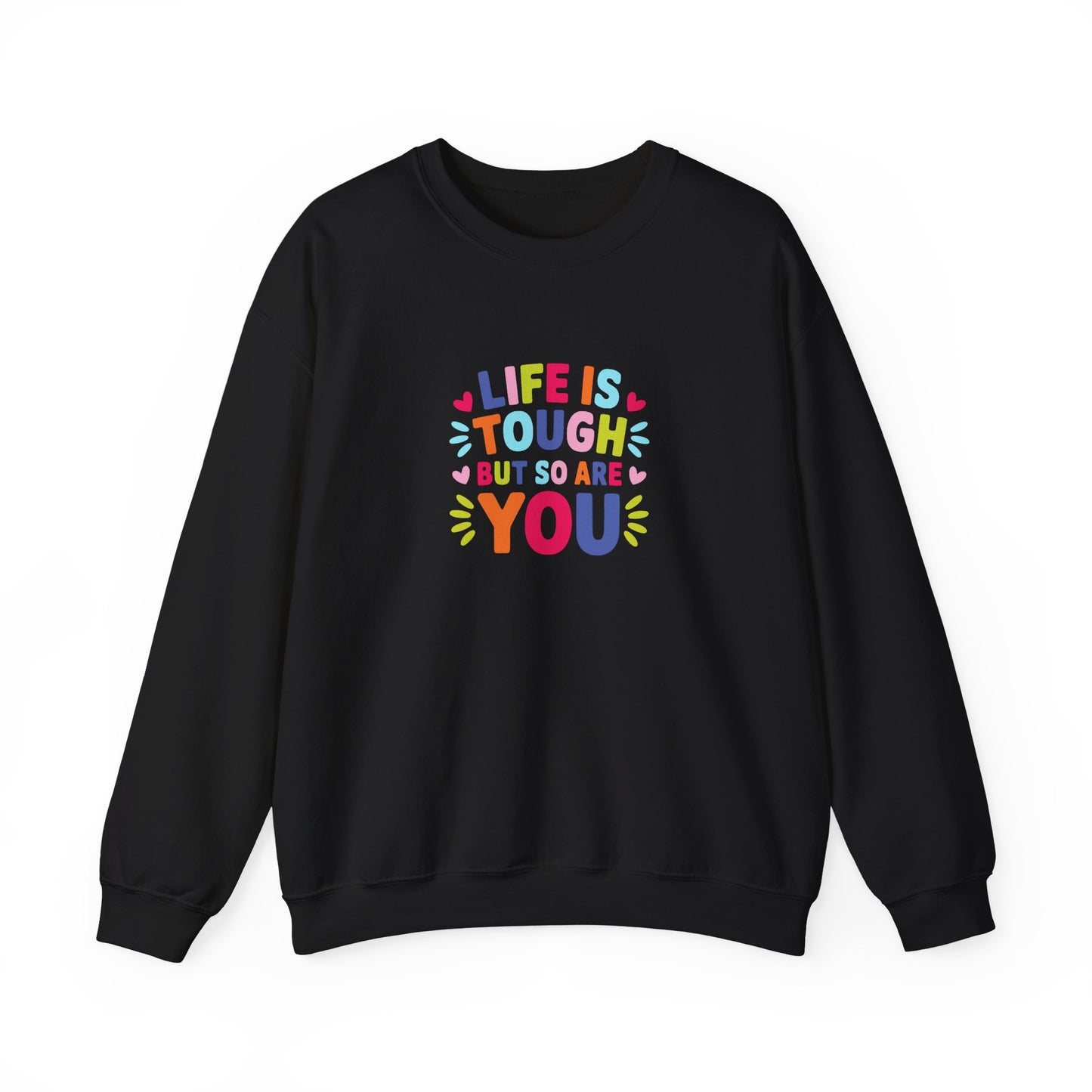 Unisex Heavy Blend™ Crewneck Sweatshirt-Life is Tough