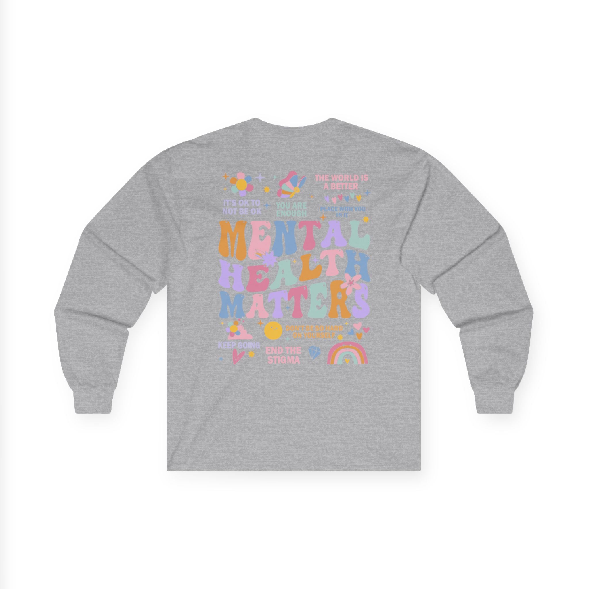 End the Stigma Unisex Ultra Cotton Long Sleeve Tee