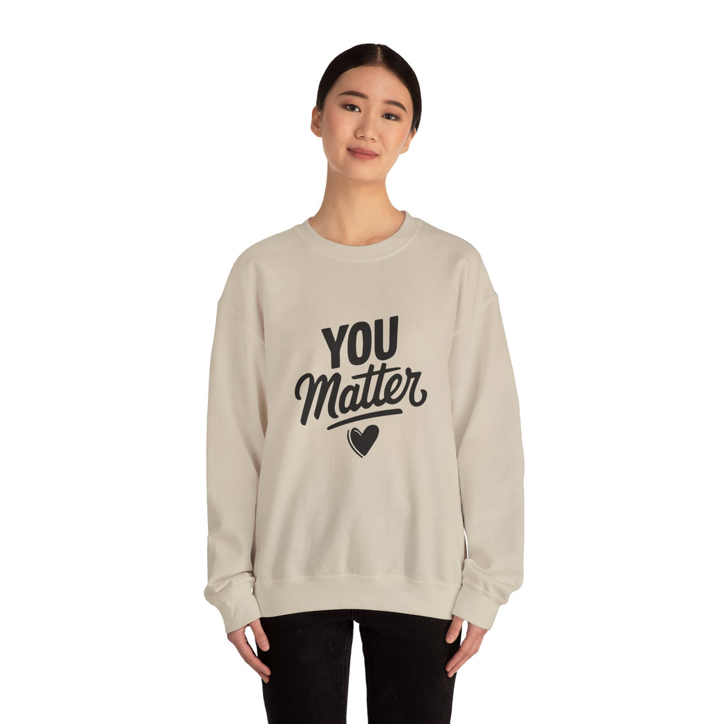 You Matter Unisex Heavy Blend™ Crewneck Sweatshirt