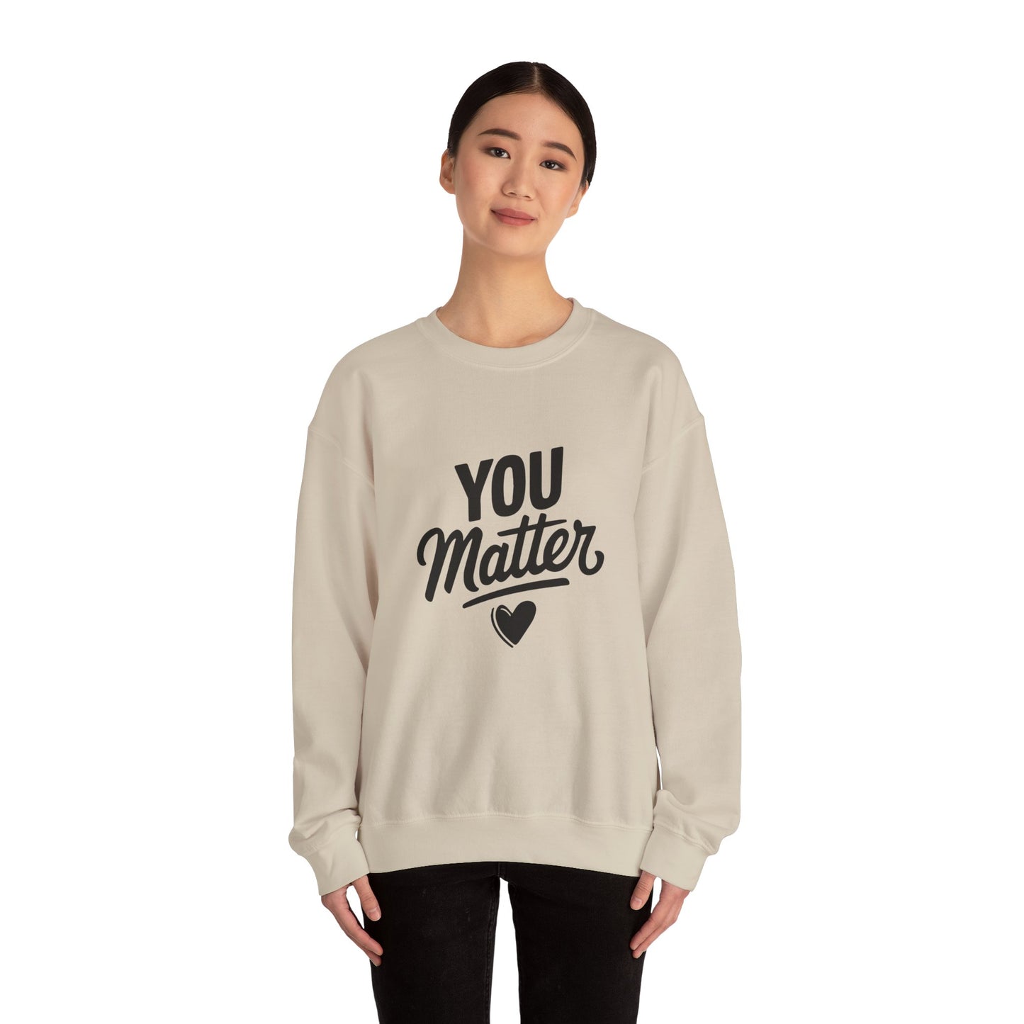 Unisex Heavy Blend™ Crewneck Sweatshirt-You Matter