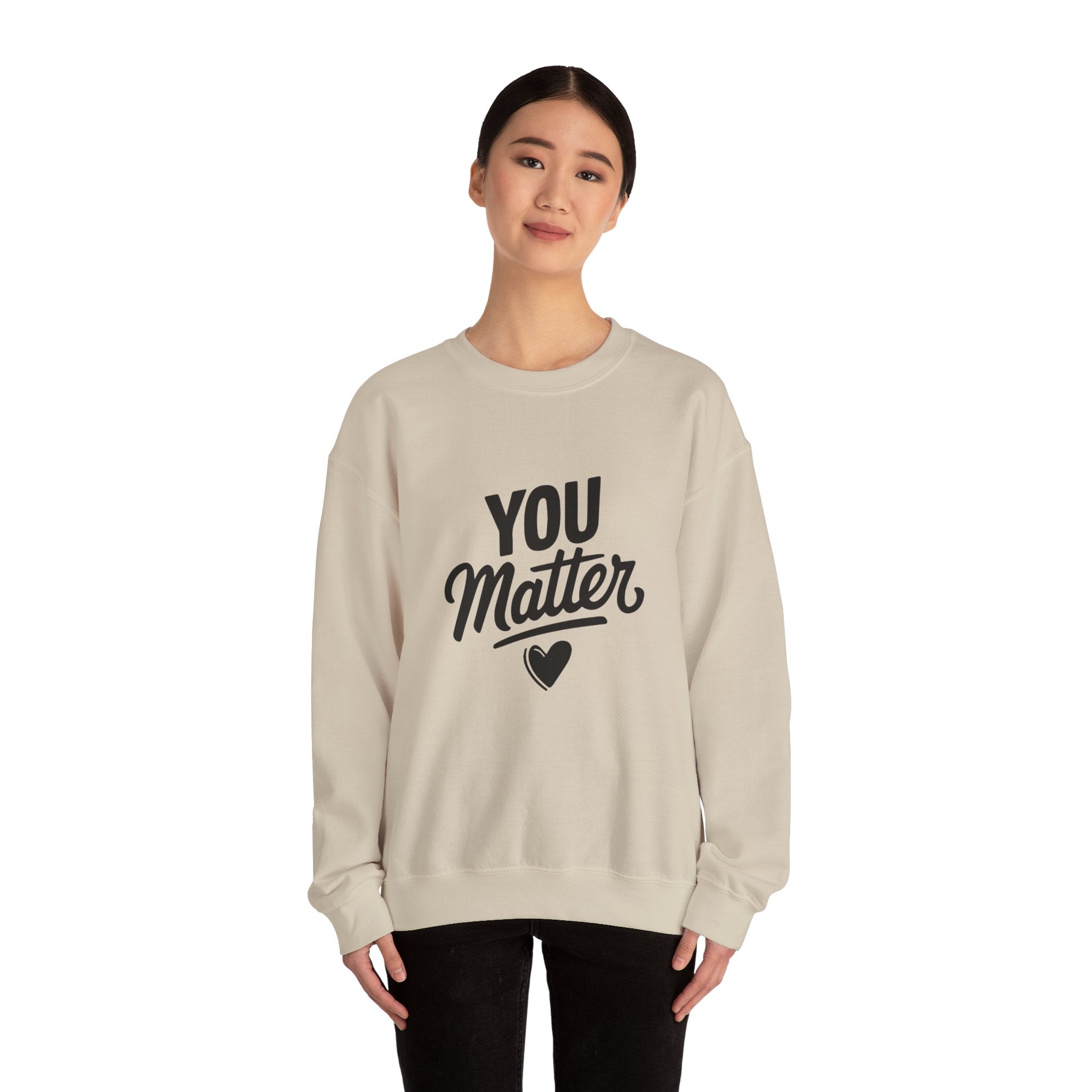 You Matter Unisex Heavy Blend™ Crewneck Sweatshirt