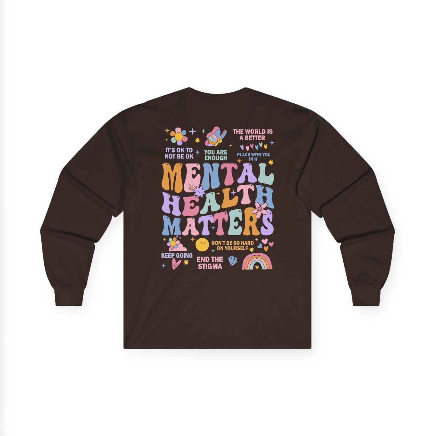 Unisex Ultra Cotton Long Sleeve Tee-End the Stigma