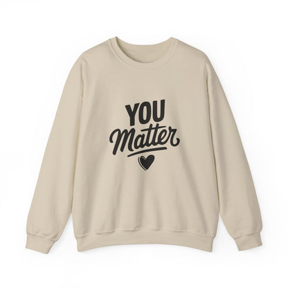 Unisex Heavy Blend™ Crewneck Sweatshirt-You Matter