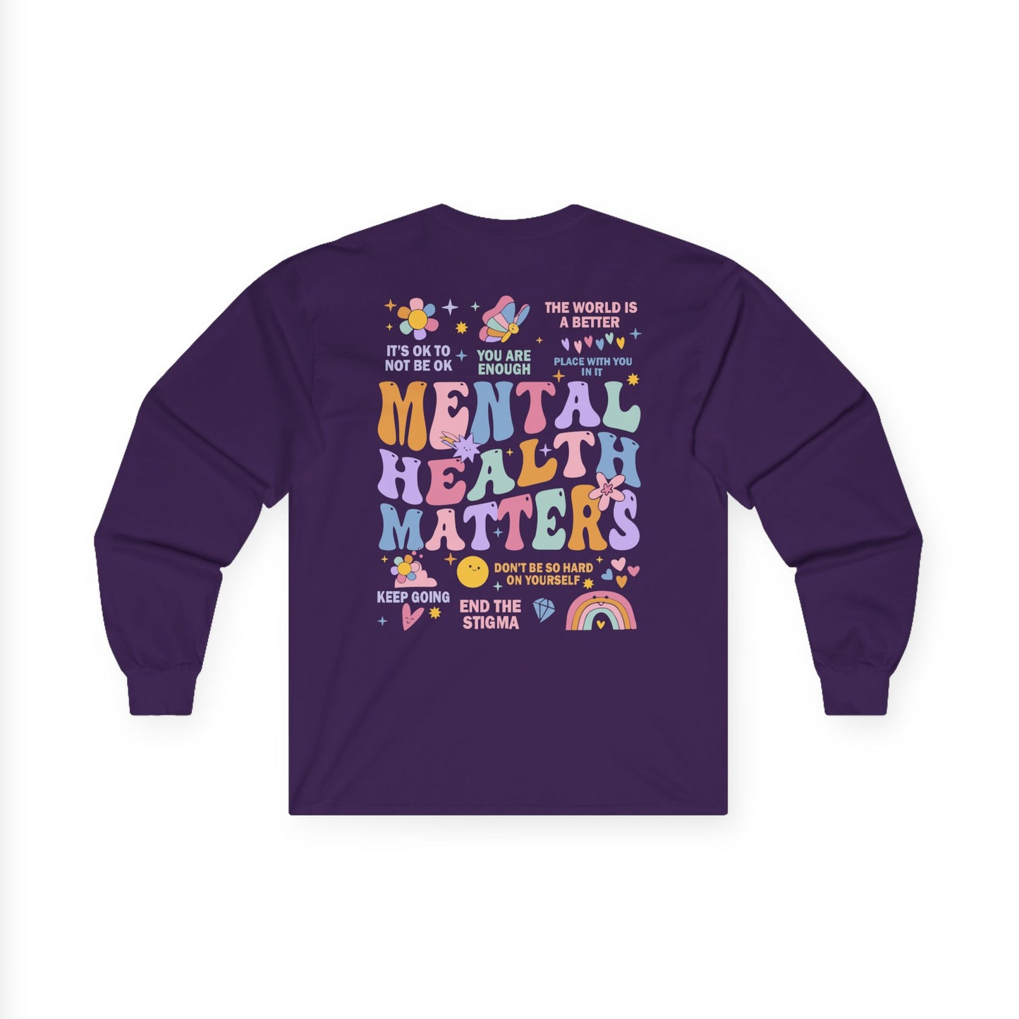 Unisex Ultra Cotton Long Sleeve Tee-End the Stigma