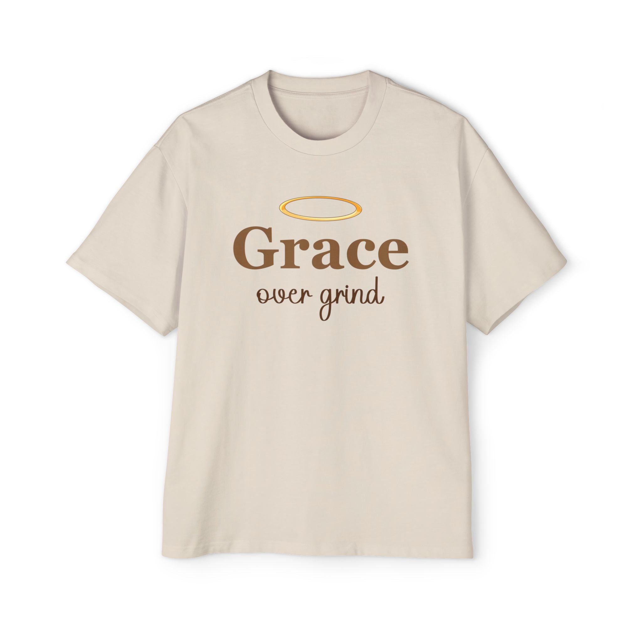 Grace Over Grind Oversized Tee