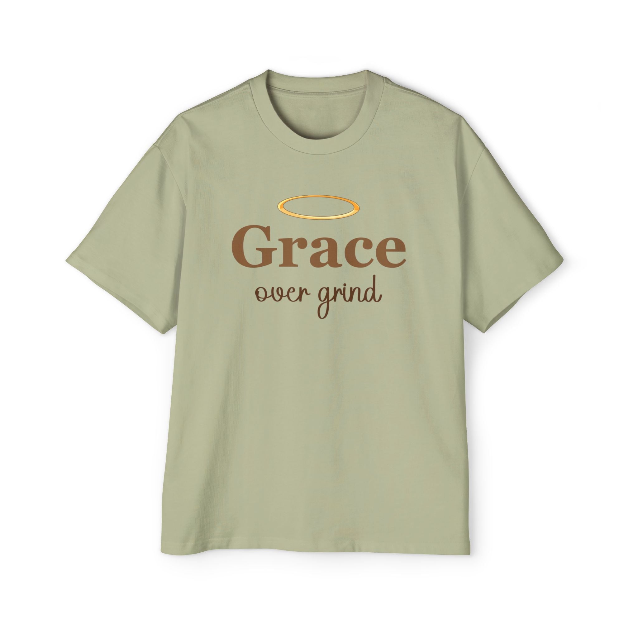 Grace Over Grind Oversized Tee