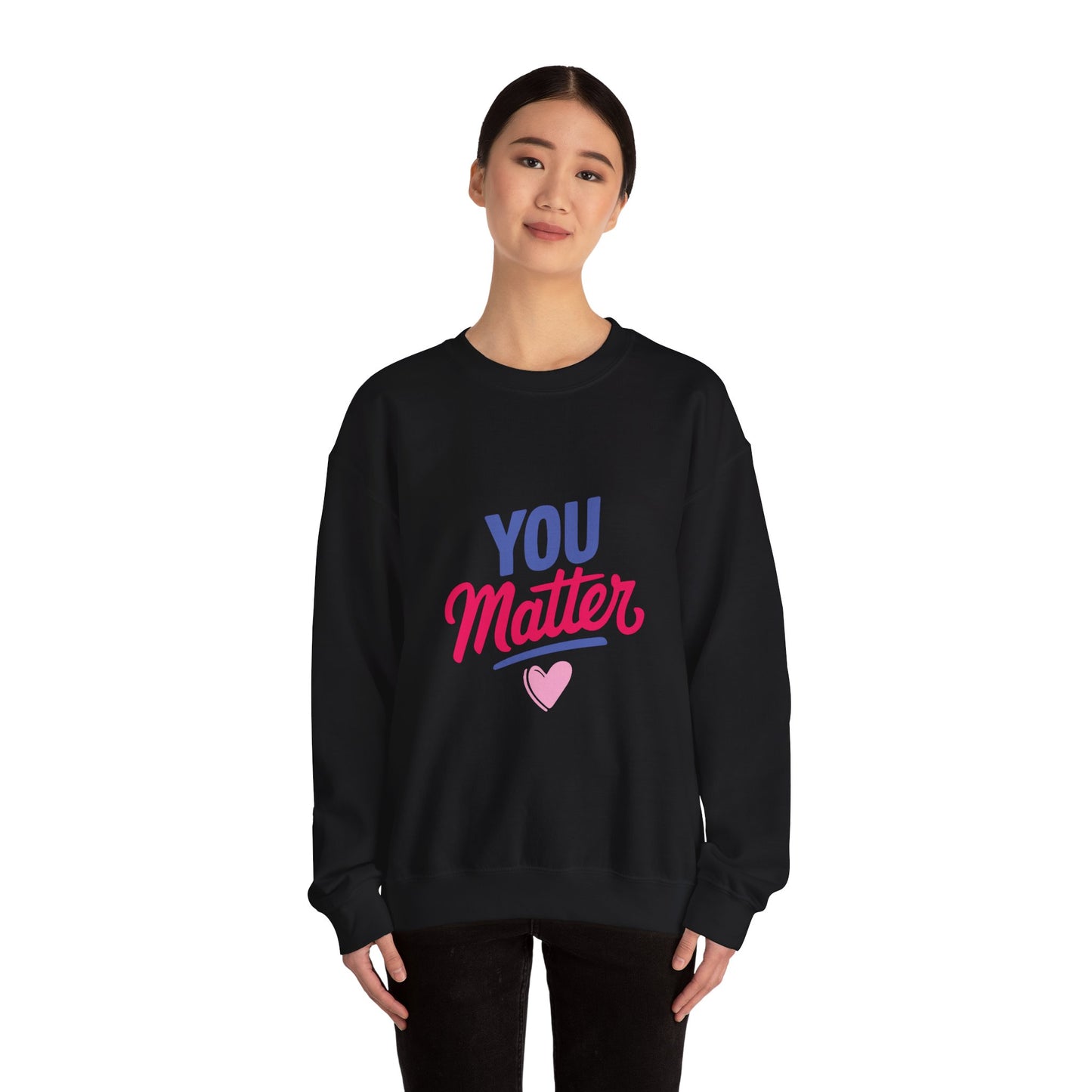 Unisex Heavy Blend™ Crewneck Sweatshirt-You Matter