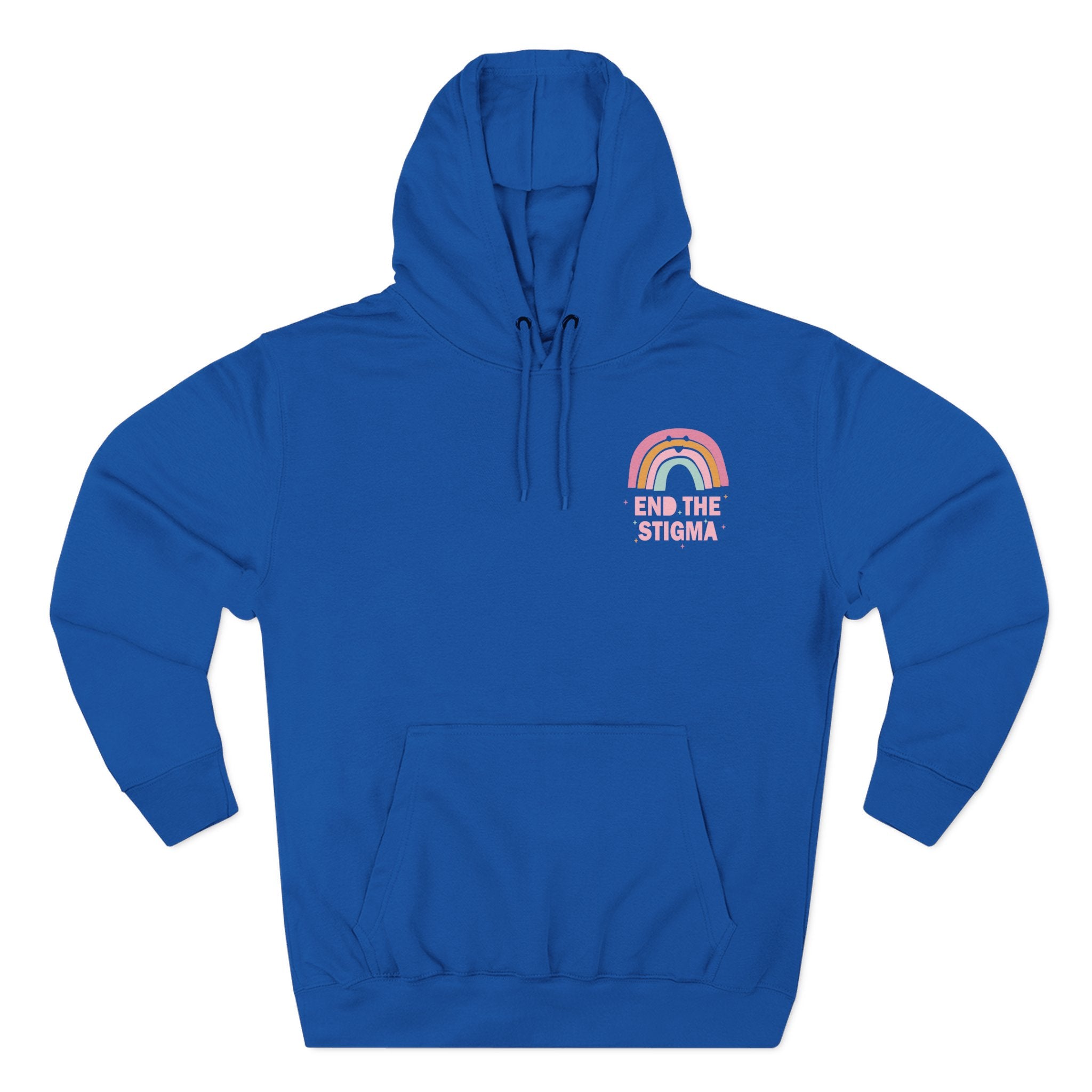 Three-Panel Fleece Hoodie-End the Stigma