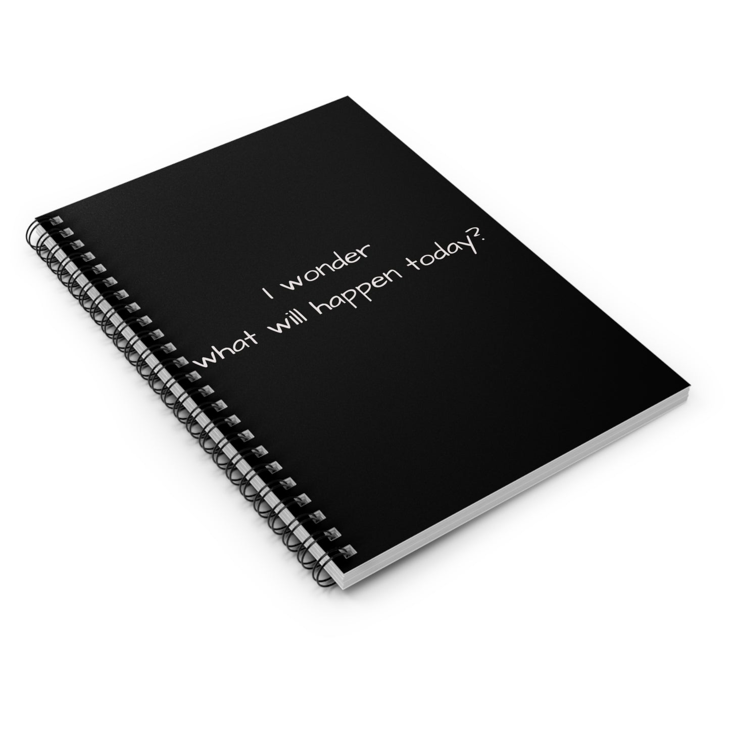 I Wonder What Will Happen Today? A Mental Health Notebook for Reflection, Curiosity, and Calm