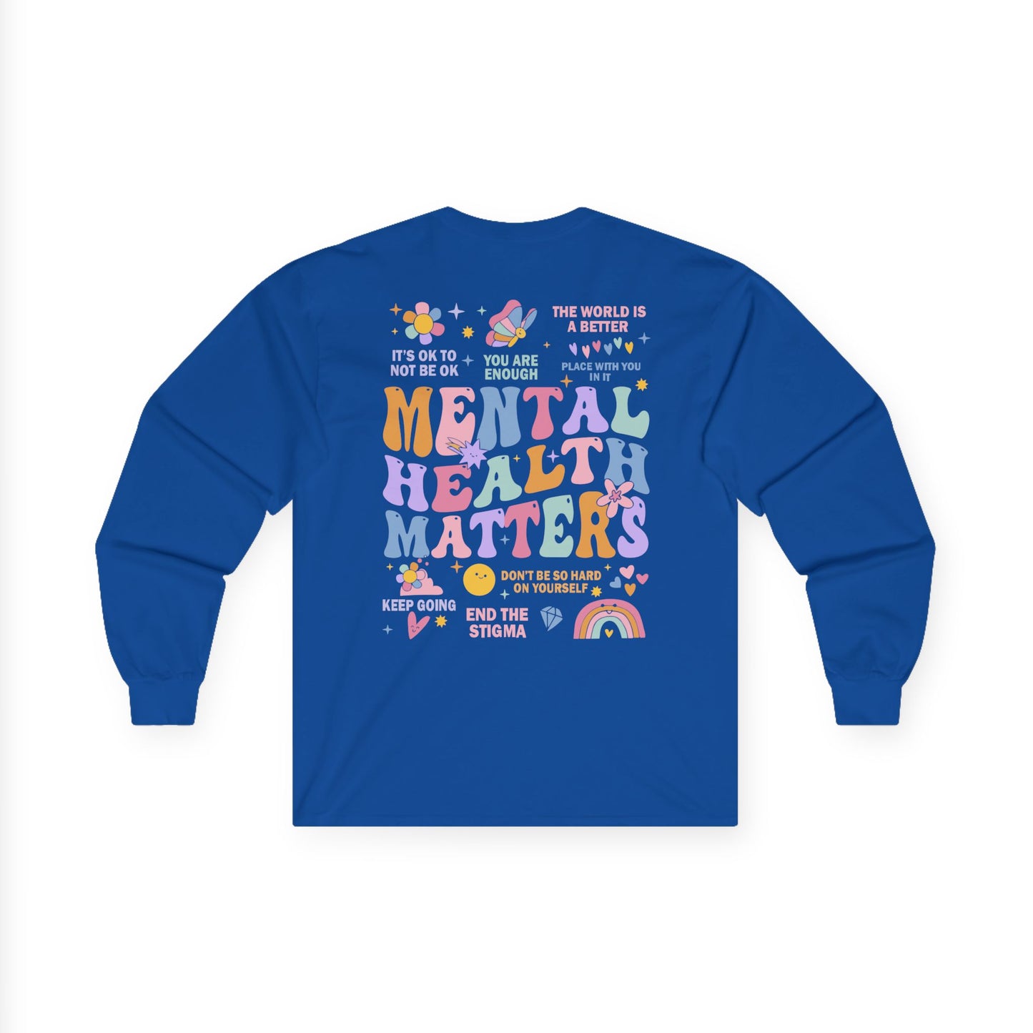 Unisex Ultra Cotton Long Sleeve Tee-End the Stigma