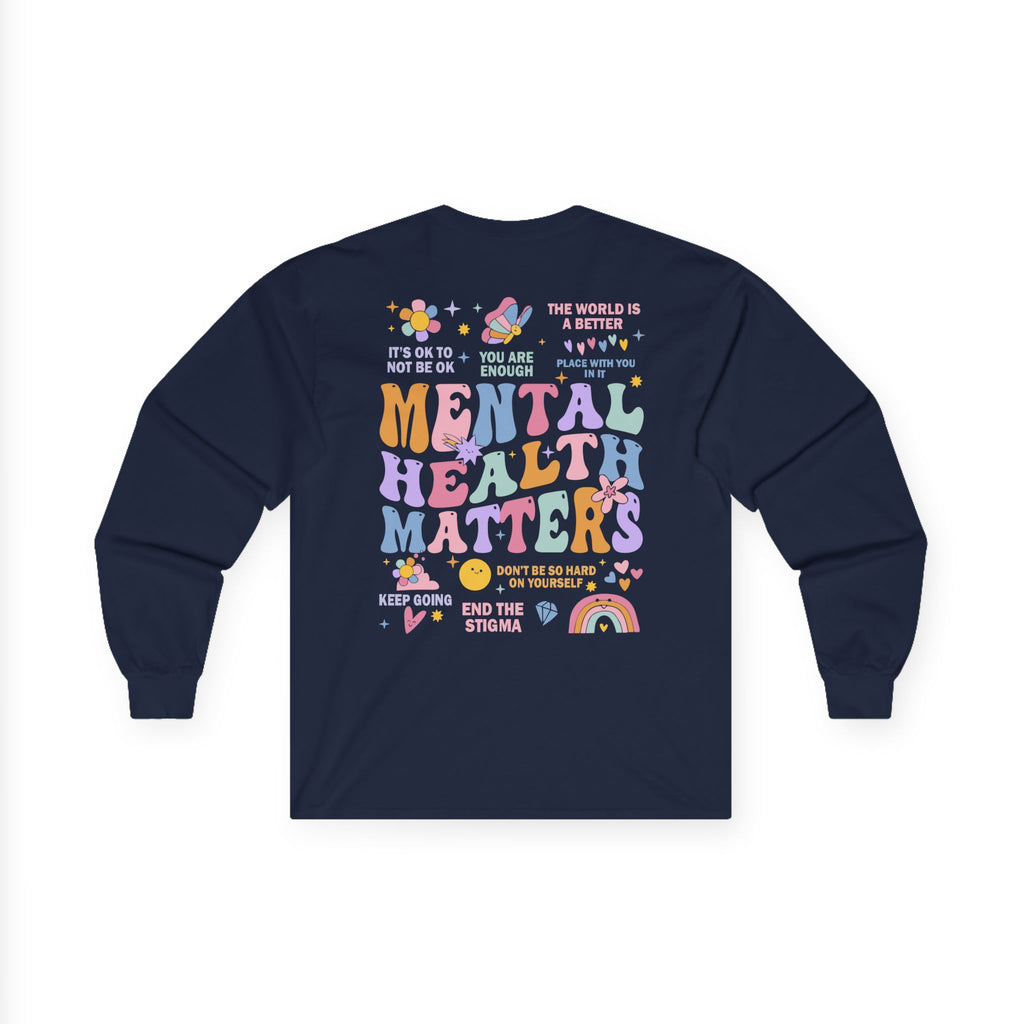 End the Stigma Unisex Ultra Cotton Long Sleeve Tee