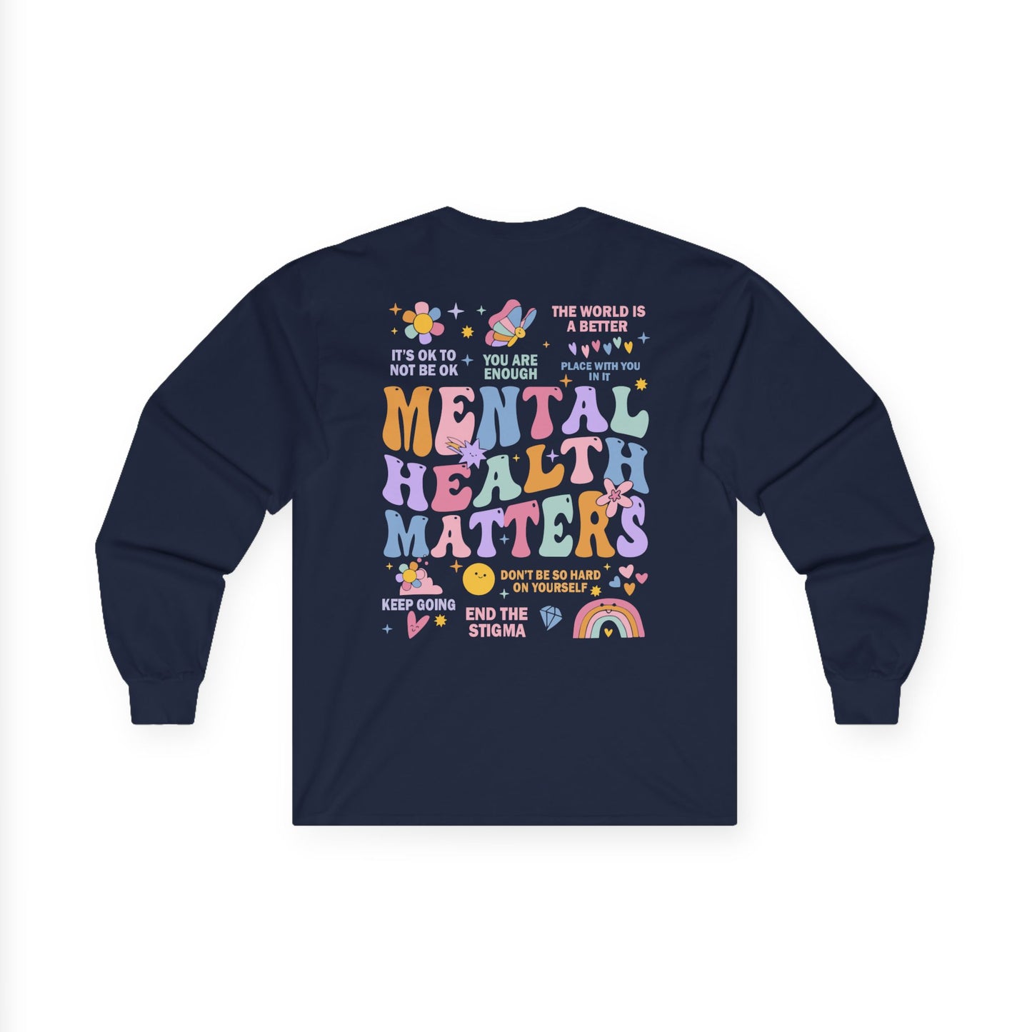 Unisex Ultra Cotton Long Sleeve Tee-End the Stigma
