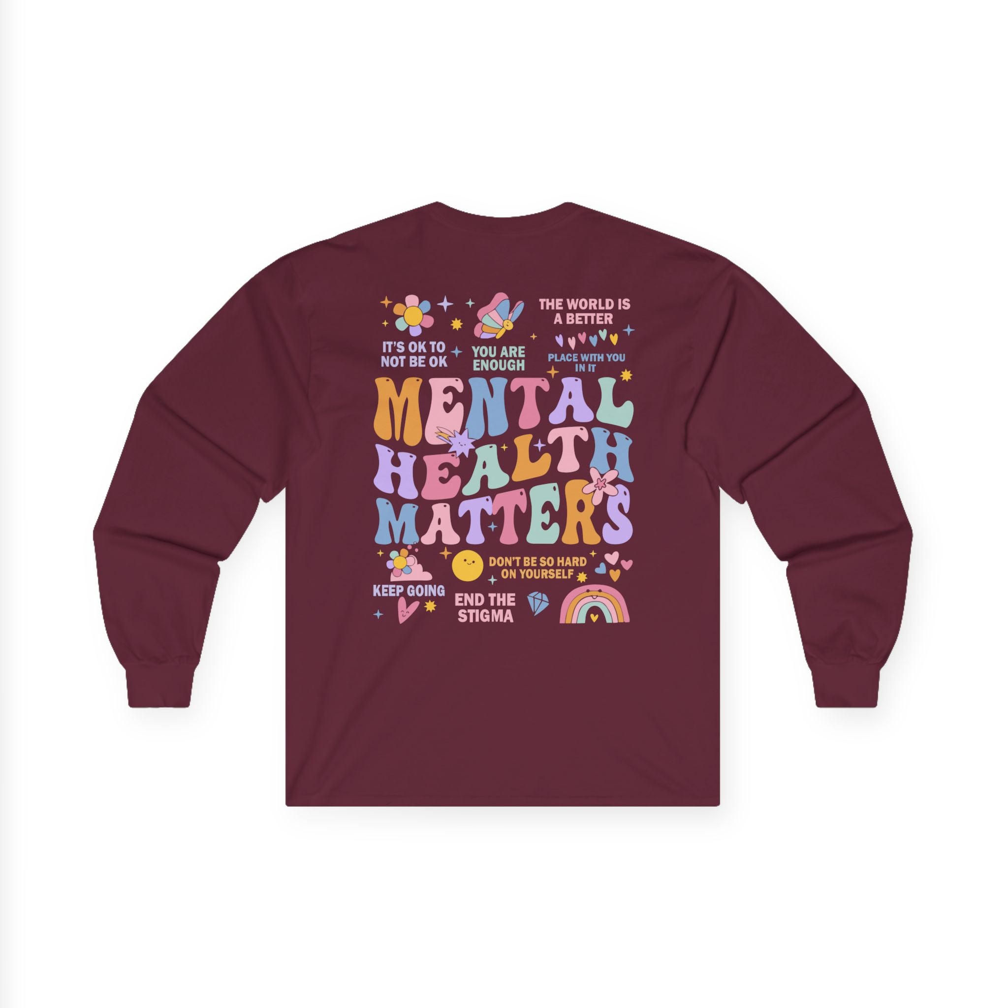 End the Stigma Unisex Ultra Cotton Long Sleeve Tee