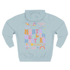 Three-Panel Fleece Hoodie-End the Stigma