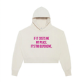 Protect Your Peace Cropped Hoodie