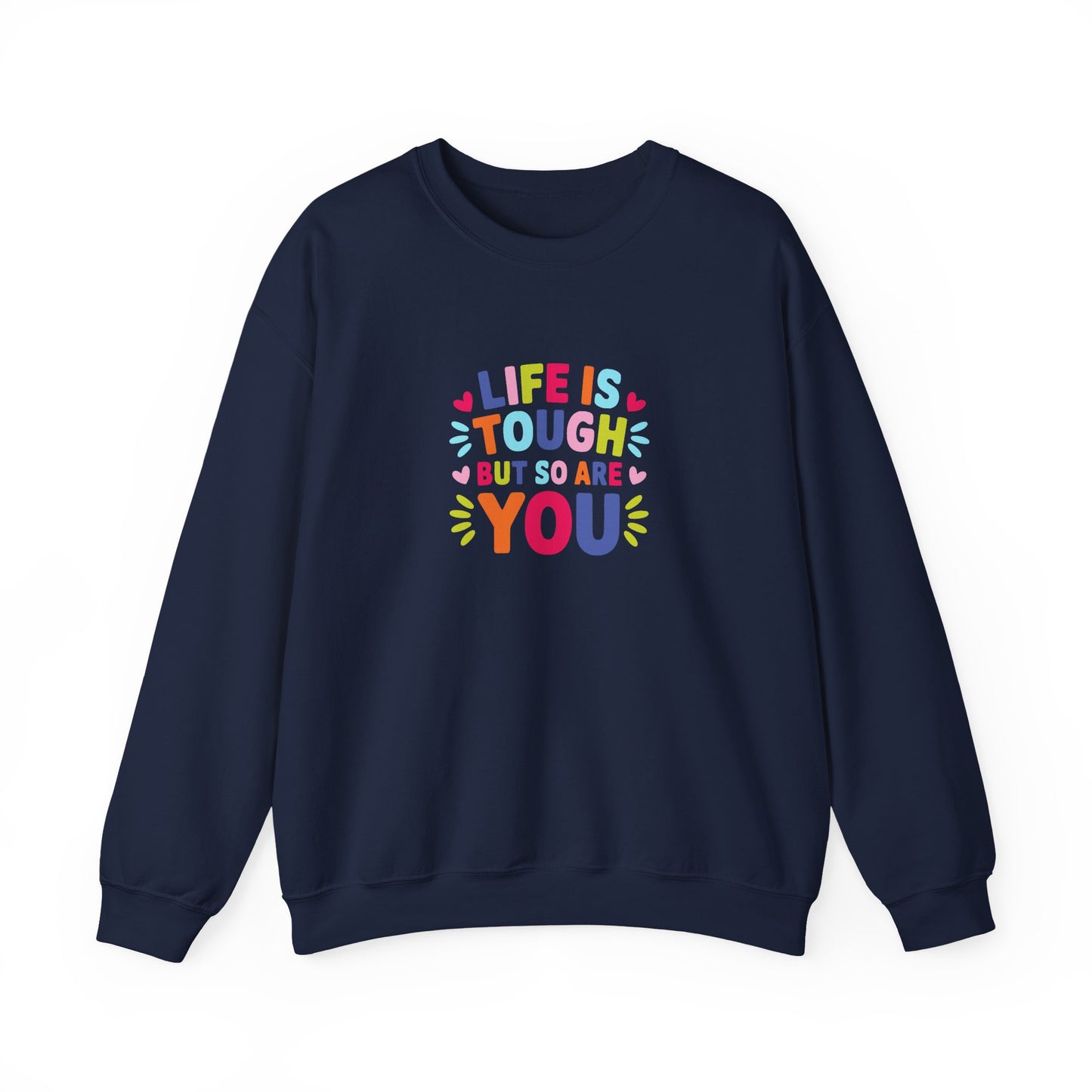 Unisex Heavy Blend™ Crewneck Sweatshirt-Life is Tough