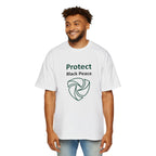 Protect Black Peace Heavy Oversized Tee