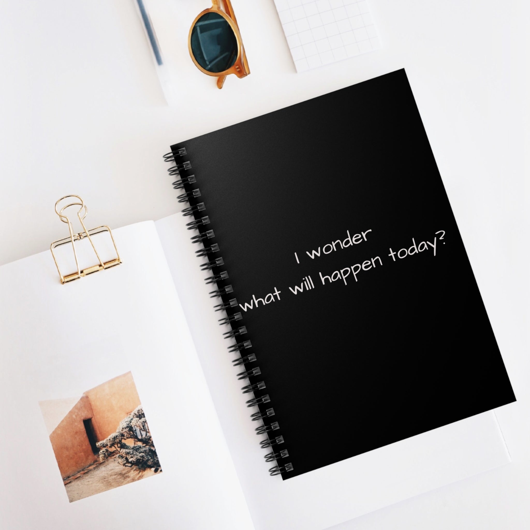 I Wonder What Will Happen Today? – Mental Health Notebook