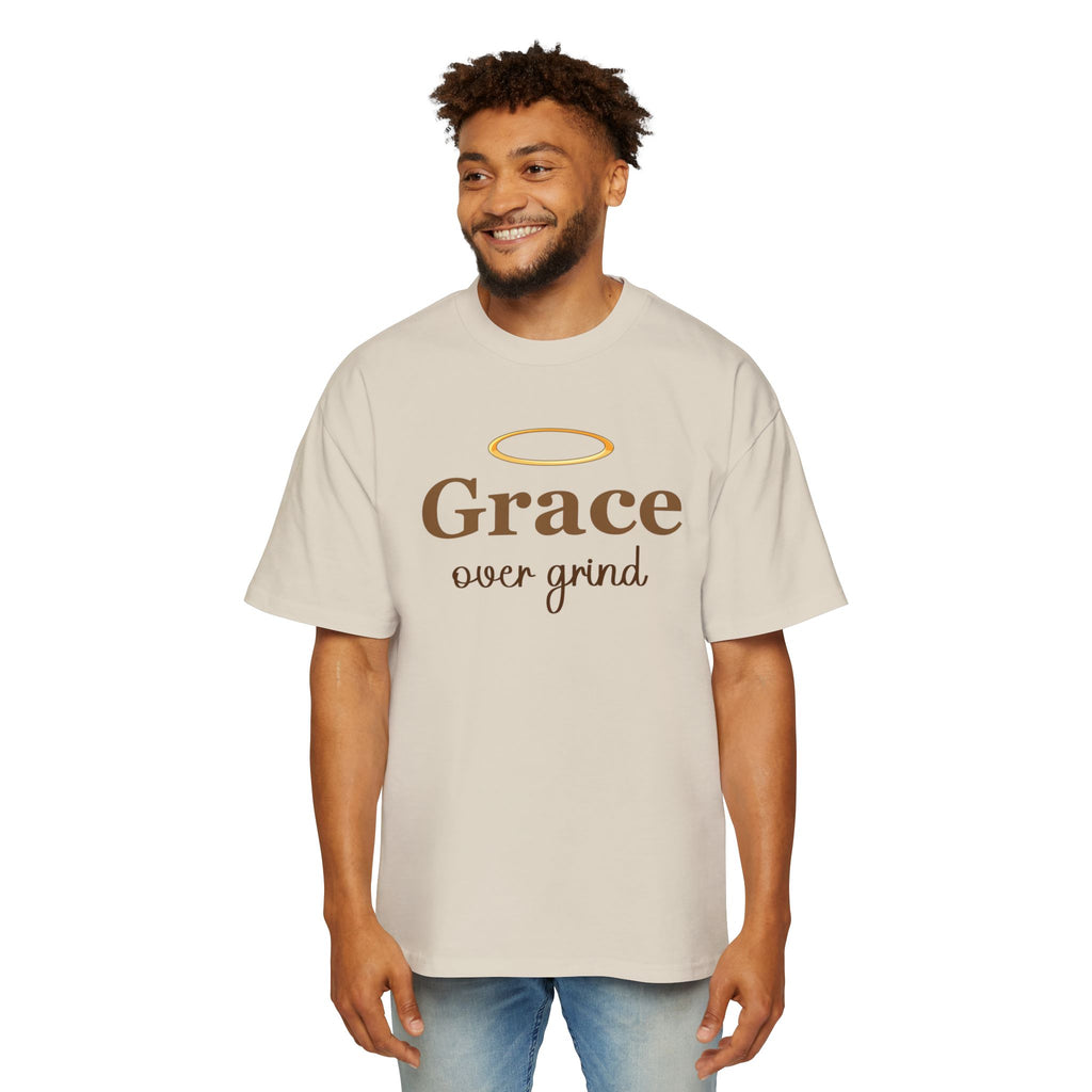 Grace Over Grind Oversized Tee