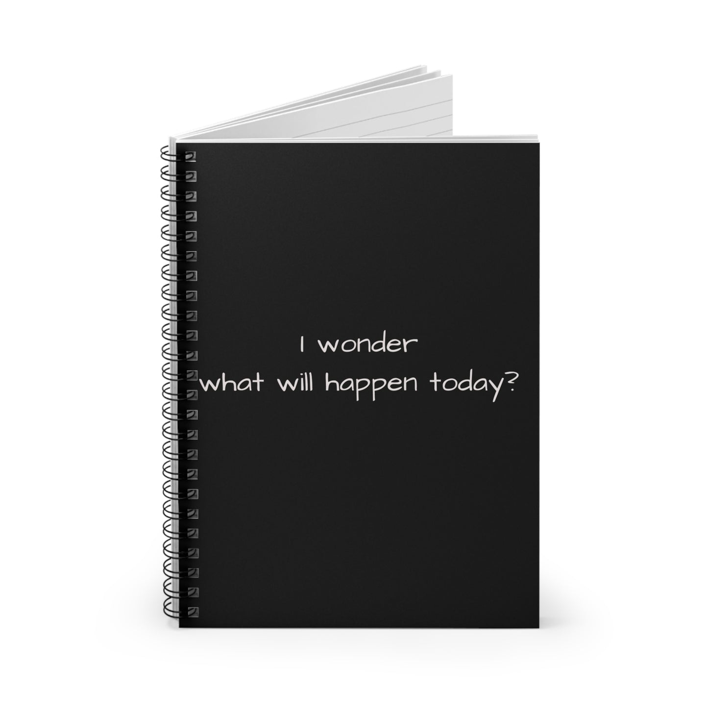 I Wonder What Will Happen Today? A Mental Health Notebook for Reflection, Curiosity, and Calm