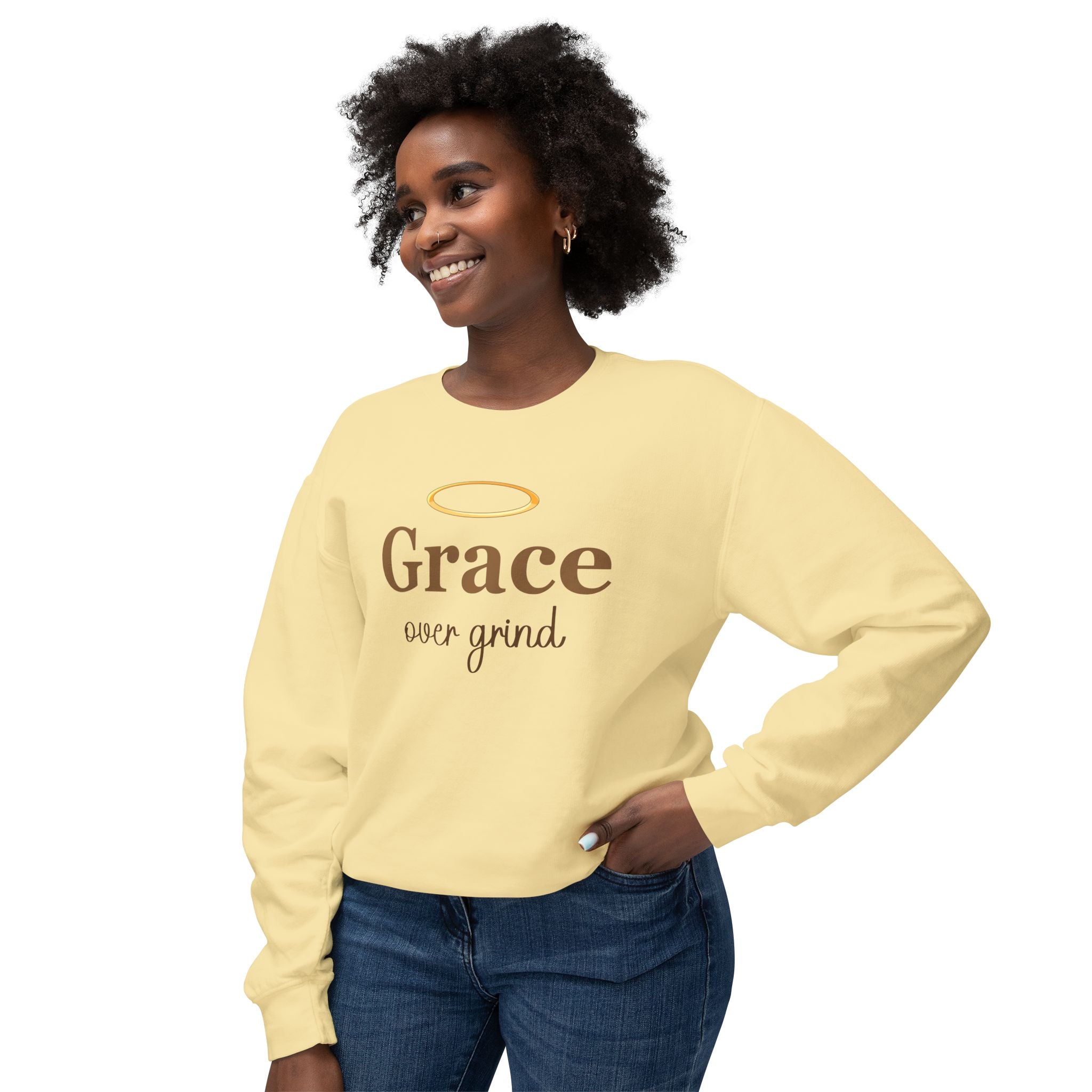 Grace Over Grind Crewneck Sweatshirt