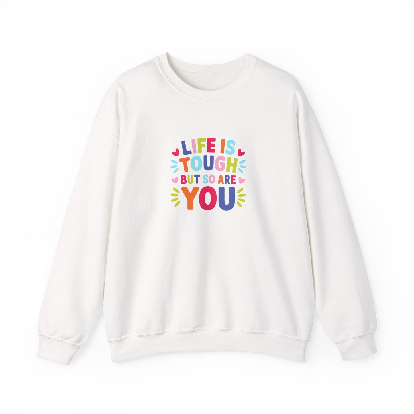 Unisex Heavy Blend™ Crewneck Sweatshirt-Life is Tough
