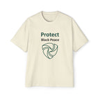 Protect Black Peace Heavy Oversized Tee