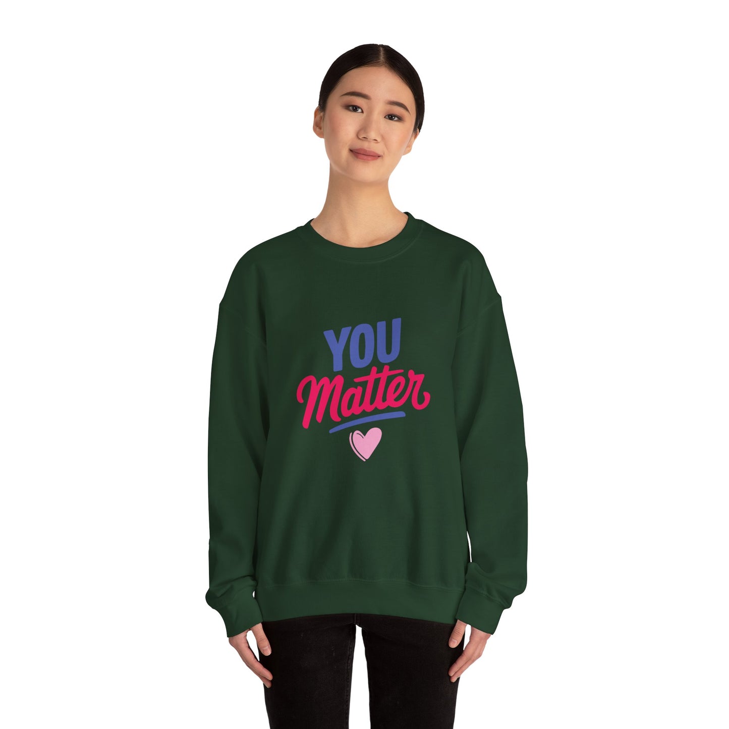 Unisex Heavy Blend™ Crewneck Sweatshirt-You Matter