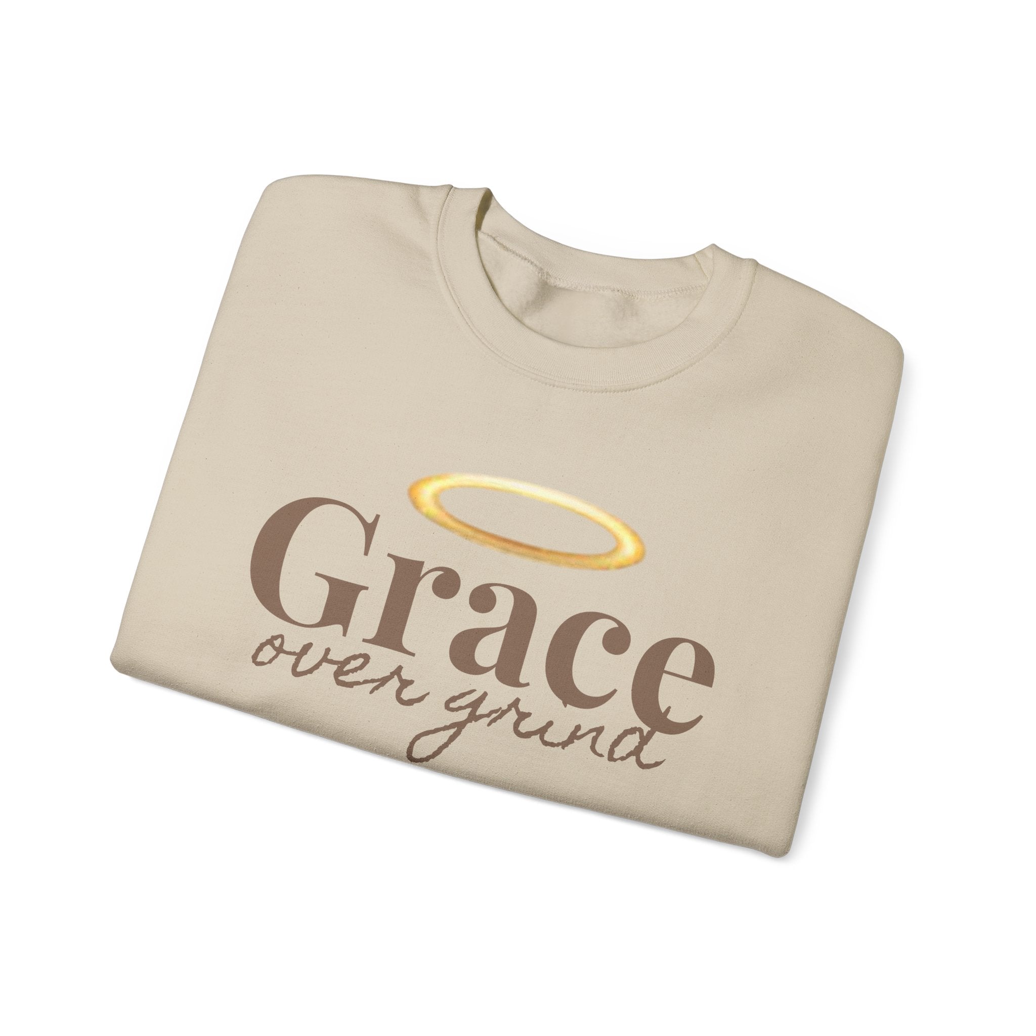 Grace Over Grind™ – Crewneck Sweatshirt