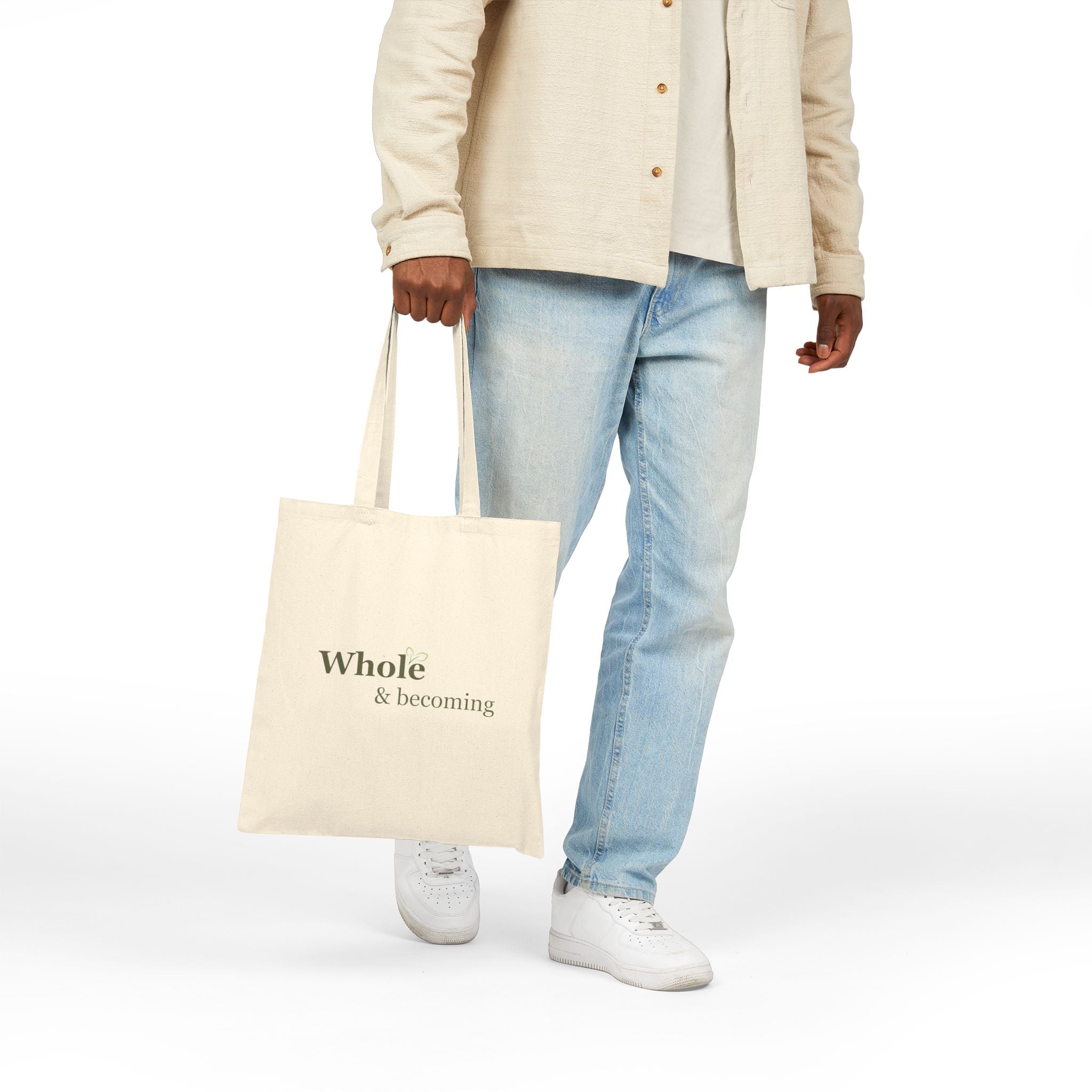 Cotton Canvas Tote Bag