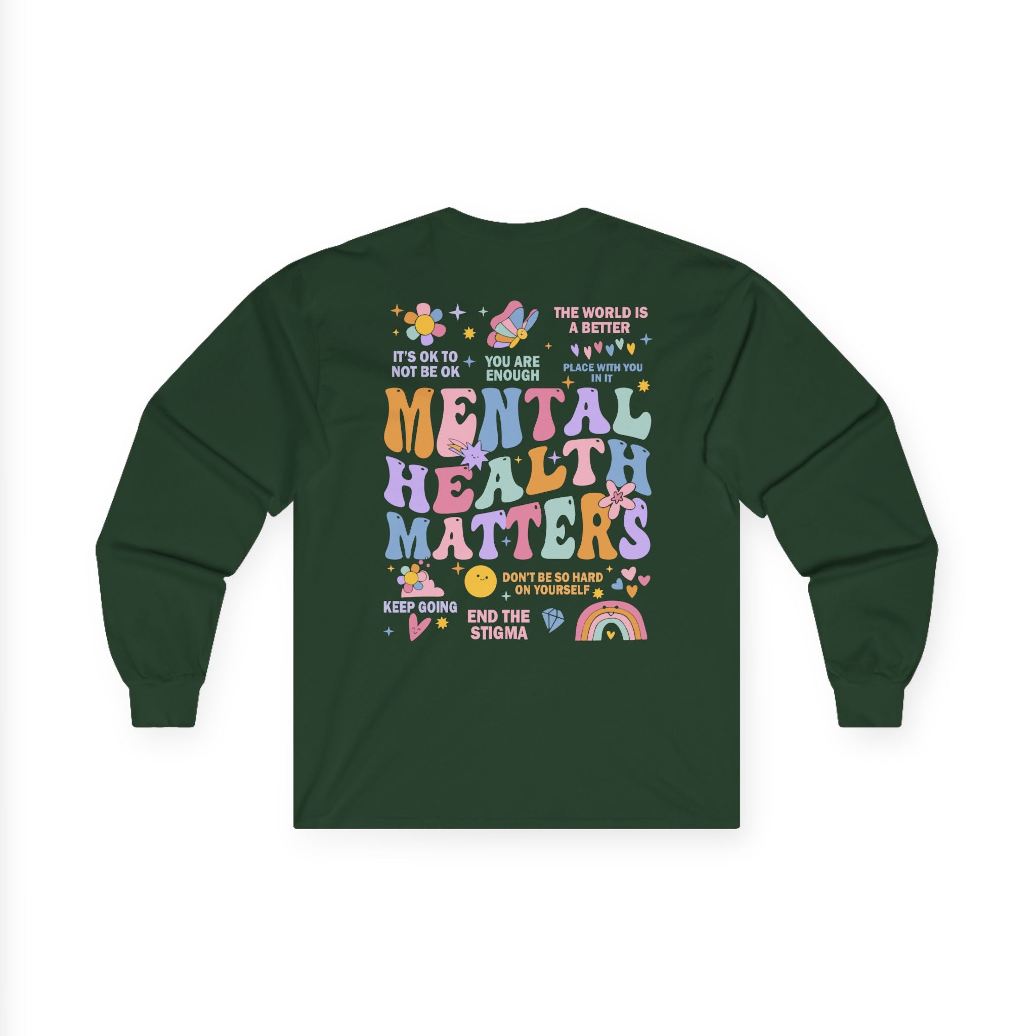 End the Stigma Unisex Ultra Cotton Long Sleeve Tee