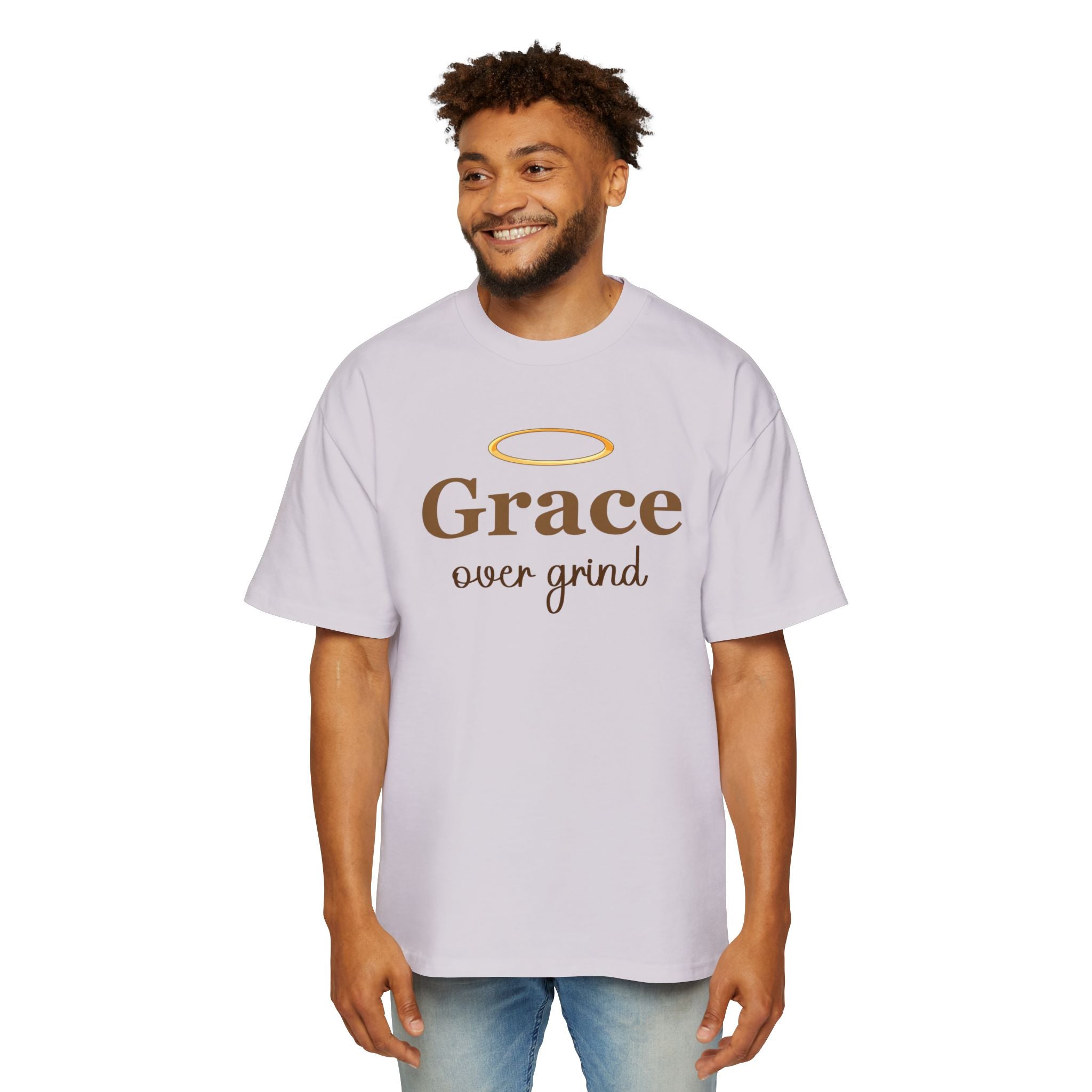 Grace Over Grind Oversized Tee