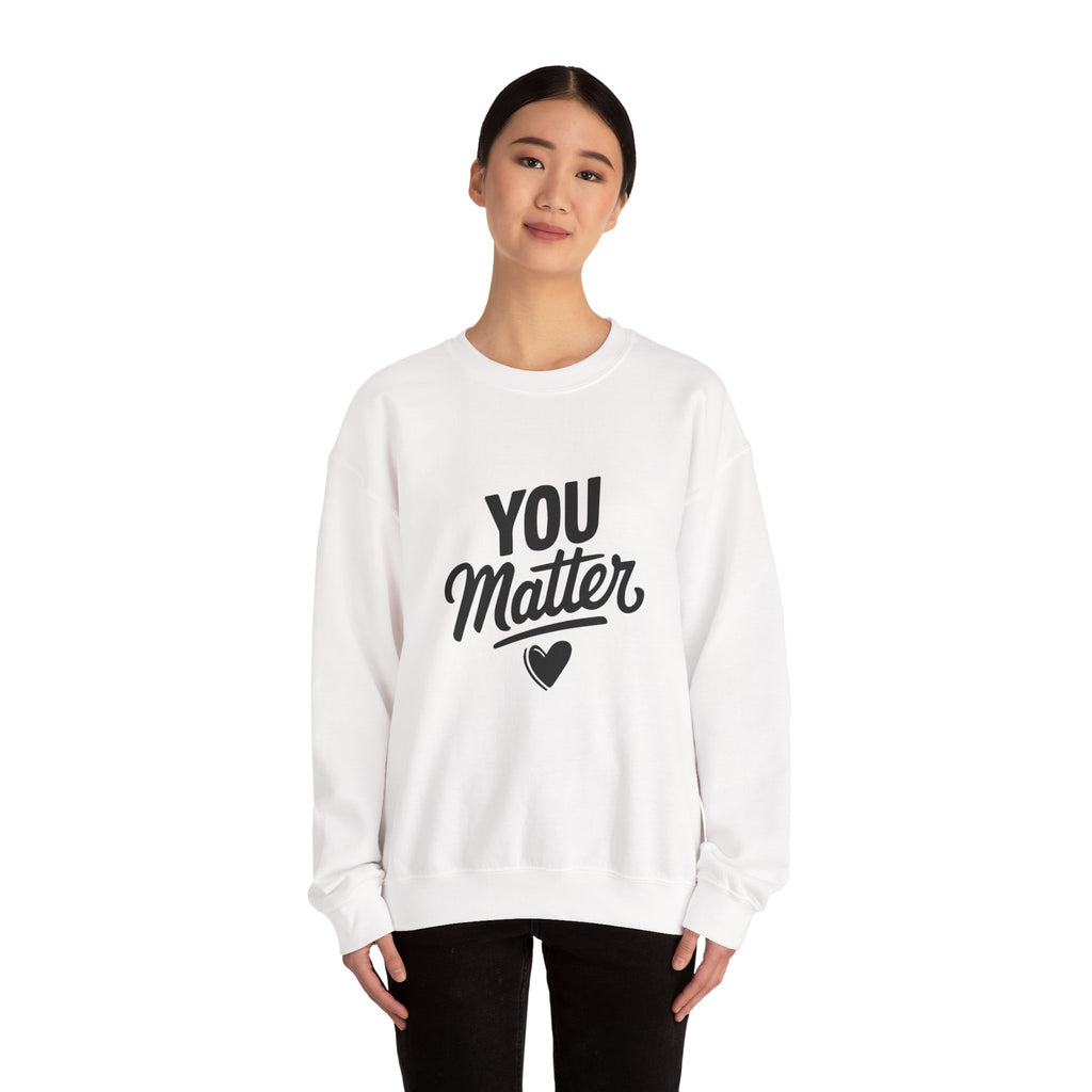 You Matter Unisex Heavy Blend™ Crewneck Sweatshirt
