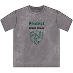 Protect Black Peace Vintage Crewneck Tee