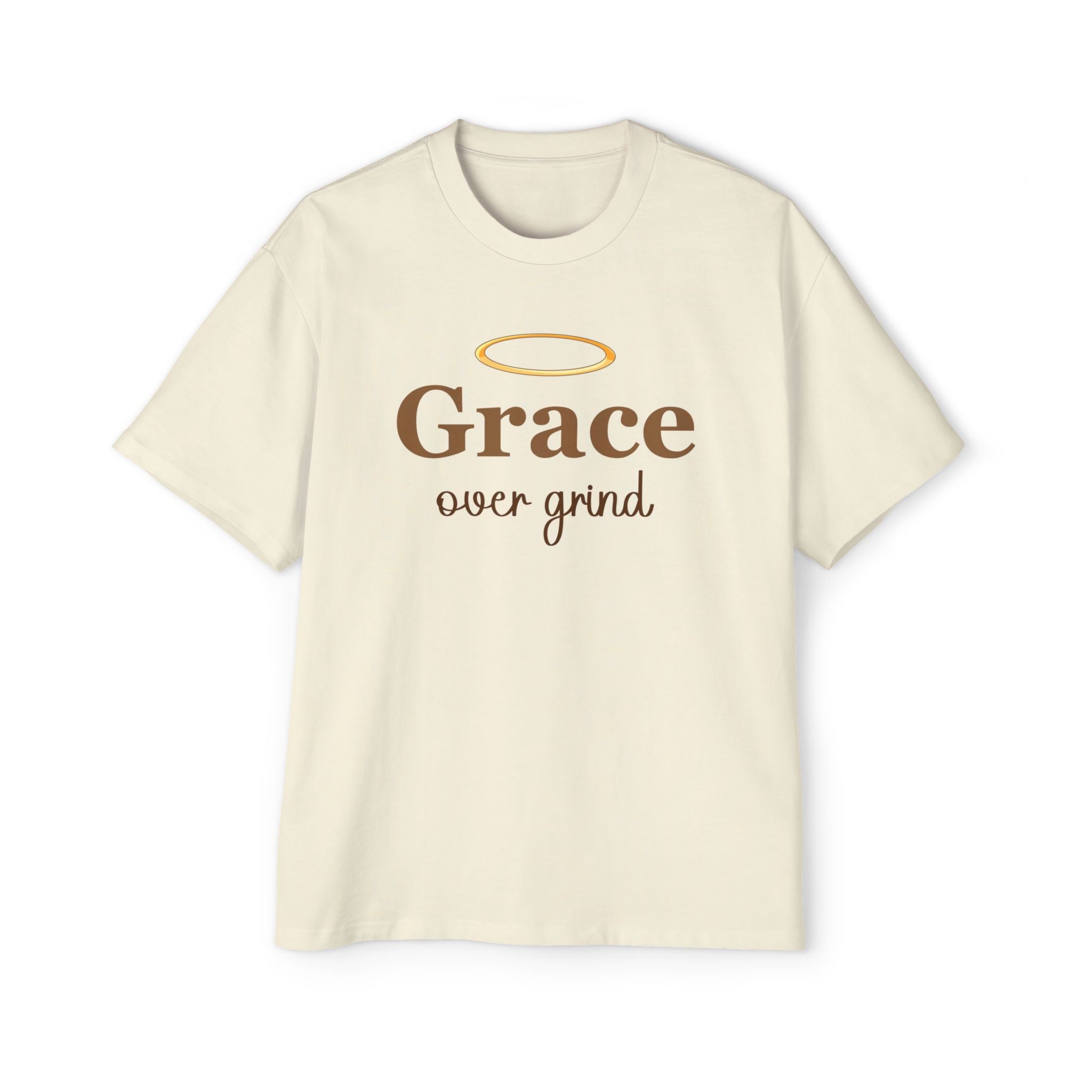 Grace Over Grind Oversized Tee