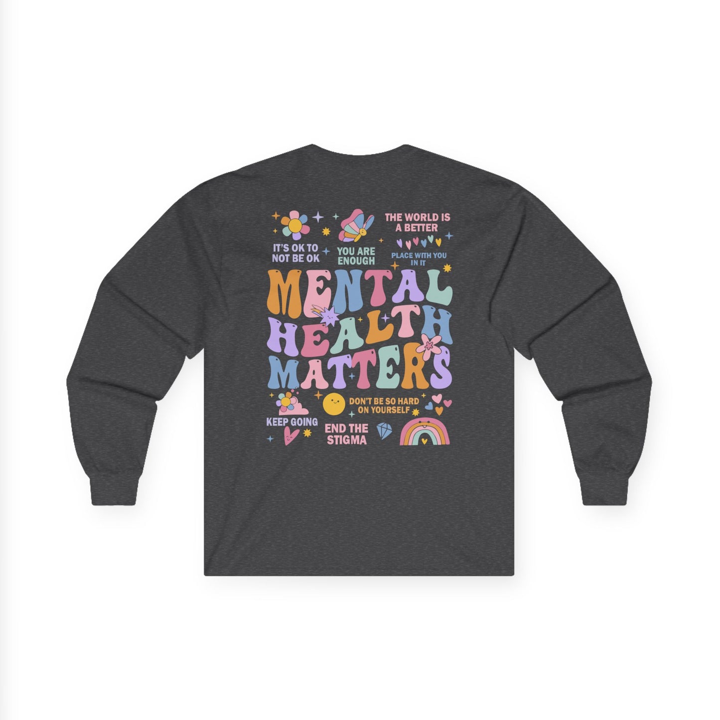 Unisex Ultra Cotton Long Sleeve Tee-End the Stigma