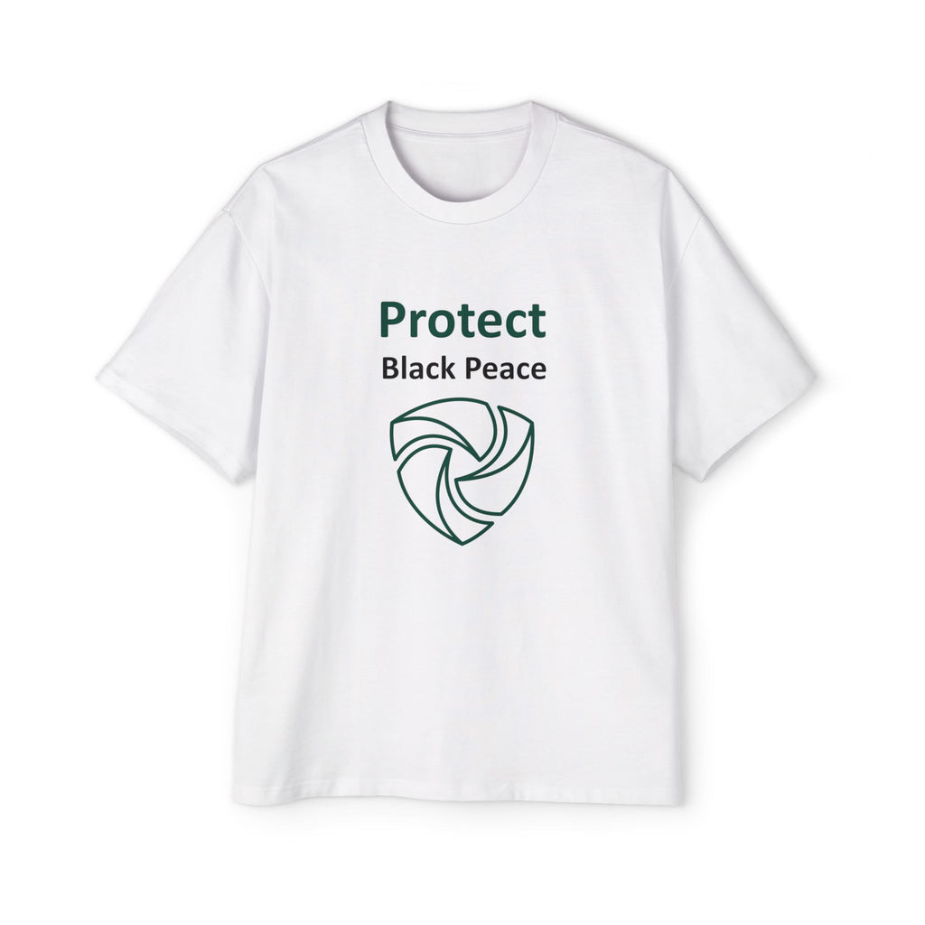 Protect Black Peace Heavy Oversized Tee