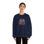 Life Is Tough Unisex Heavy Blend™ Crewneck Sweatshirt